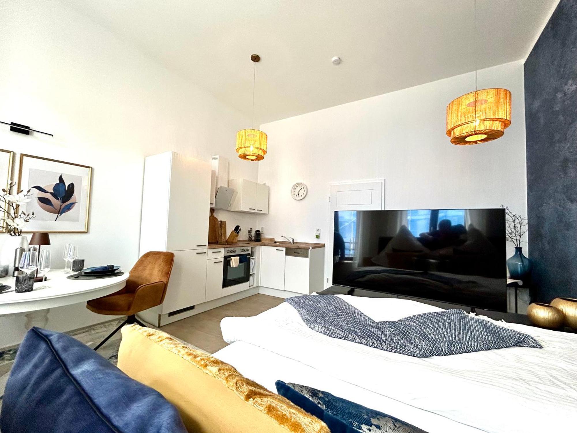 Apartment In Bernburger City Bagian luar foto